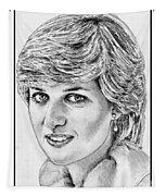 Diana - Princess of Wales in 1981 Drawing by J McCombie - Fine Art America