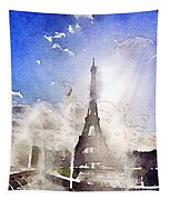 Eiffel during summer Tapestry Eiffel during summer Tapestry