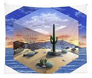 Desert on My Mind 2 Tapestry Desert on My Mind 2 Tapestry