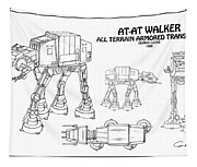 All Terrain Armored Transport 5 Inch Decal AT-AT Walker Star Wars Sticker New! 
