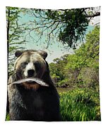 Happy Bear Lake Tapestry Happy Bear Lake Tapestry