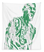 Kyrie Irving Boston Celtics Pixel Art 42 Tapestry Kyrie Irving Boston Celtics Pixel Art 42 Tapestry