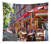 Paris Cafe Society Painting by David Lloyd Glover - Fine Art America