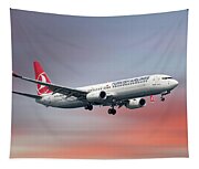 Turkish Airlines Boeing 737-9f2 Tapestry Turkish Airlines Boeing 737-9f2 Tapestry