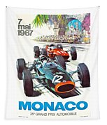 1967 Monaco Grand Prix Race Advertising Poster Digital Art by ...