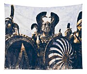 Battles Of Ancient Sparta - 13 Tapestry Battles Of Ancient Sparta - 13 Tapestry