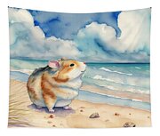 Hamster At Beach Art Print by N Akkash - Fine Art America
