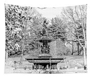 New York City Central Park Bethesda Fountain by Christopher Arndt
