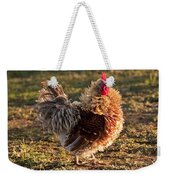 Frizzle Rooster Weekender Tote Bag