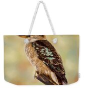 Kookaburra - Australian Bird Painting Weekender Tote Bag