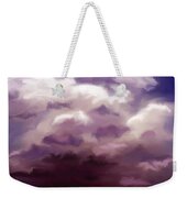 Stormy Ocean Abstract Painting Weekender Tote Bag