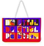 De Stijl Weekender Tote Bag De Stijl Weekender Tote Bag
