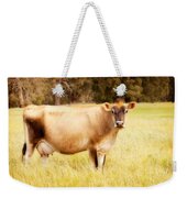 Dreamy Jersey Cow Weekender Tote Bag