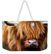 Highland Cow Weekender Tote Bag