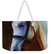 Horse Of Colour Weekender Tote Bag by Michelle Wrighton