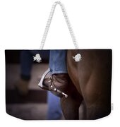Stockhorse And Spurs Weekender Tote Bag by Michelle Wrighton