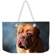 Stormy Dogue Weekender Tote Bag by Michelle Wrighton