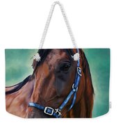 Tommy - Horse Painting Weekender Tote Bag by Michelle Wrighton