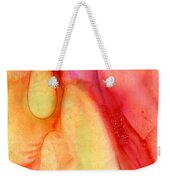 Abstract Painting - In The Beginning Weekender Tote Bag by Michelle Wrighton