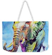Colorful elephant in big Painting by Kovacs Anna Brigitta - Fine Art ...