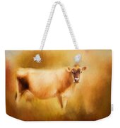 Jersey Cow  Weekender Tote Bag