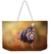 Lion - Pride Of Africa 3 - Tribute To Cecil Weekender Tote Bag