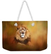 Lion - Pride Of Africa I - Tribute To Cecil Weekender Tote Bag