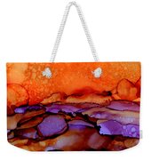 Sundown - Abstract Landscape Painting Weekender Tote Bag by Michelle Wrighton