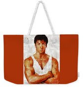 Sylvester Stallone, Hollywood Legend by Mary Bassett Painting by ...