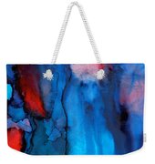 The Potential Within - Squared 3 - Triptych Weekender Tote Bag by Michelle Wrighton