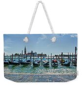 Venice Gondolas - Morning Weekender Tote Bag Venice Gondolas - Morning Weekender Tote Bag