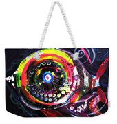Fluorescent Fish And Friend Weekender Tote Bag