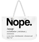 Nope Funny Definition II - Funny Dictionary Meaning - Minimal, Modern ...