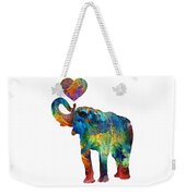 Colorful Elephant Art - Elovephant - By Sharon Cummings Acrylic Print ...