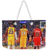 Michael Jordan, Lebron James，Kobe Bryant Poster 12x18inch