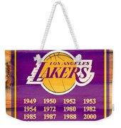 Los Angeles Lakers Banner by Steven Parker