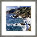 Big Sur At Big Creek Framed Print