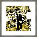 China Town Marketplace Framed Print