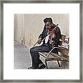 Cry My Violin Framed Print