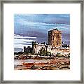 Doe Castle In Donegal Framed Print