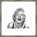 Marilyn Monroe - 034 Framed Print