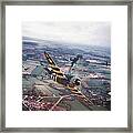 P47- D-day Train Busters Framed Print