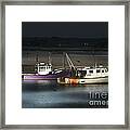 Two Fishing Boats Framed Print