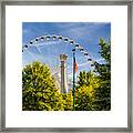 Atlanta Ferris Wheel Framed Print