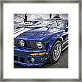 2008 Ford Shelby Mustang With The Roush Stage 2 Package Framed Print