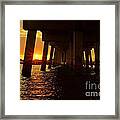 2013 First Sunset Under North Bridge #1 Framed Print
