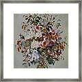 A Bouquet Of Roses #1 Framed Print