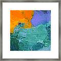 Abstract Acrylic Painting #1 Framed Print