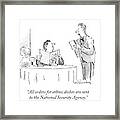 All Orders For Ethnic Dishes Are Sent #1 Framed Print