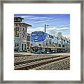 Amtrak 112 Framed Print Amtrak 112 Framed Print